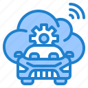 cloud, car, control, gear, vehicle