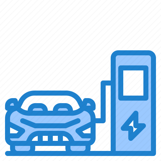 Electric, car, charge, station, power, technology icon - Download on Iconfinder