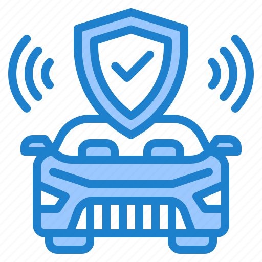 Safety, protection, autonomous, vehicle, automatic, car icon - Download on Iconfinder
