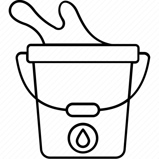 Basket, bucket, garden bucket, paint bucket, water bucket icon - Download on Iconfinder