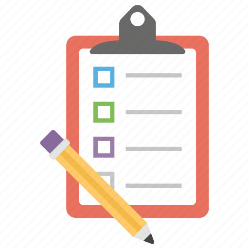 Agenda list, checklist, inspection list, target list, todo list icon - Download on Iconfinder