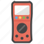 capacitance meter, digital multimeter, electric meter, multimeter, voltmeter 