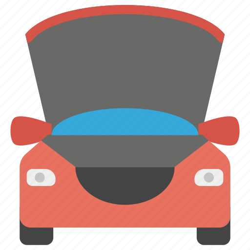 Car body, car bonnet, car engine, car front, car part icon - Download on Iconfinder