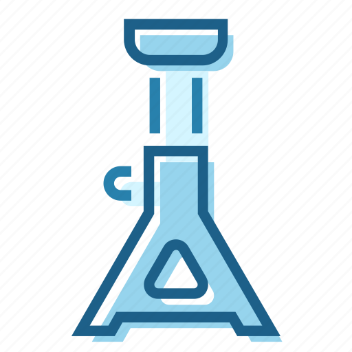 Jack, lift, safety, stand, support icon - Download on Iconfinder