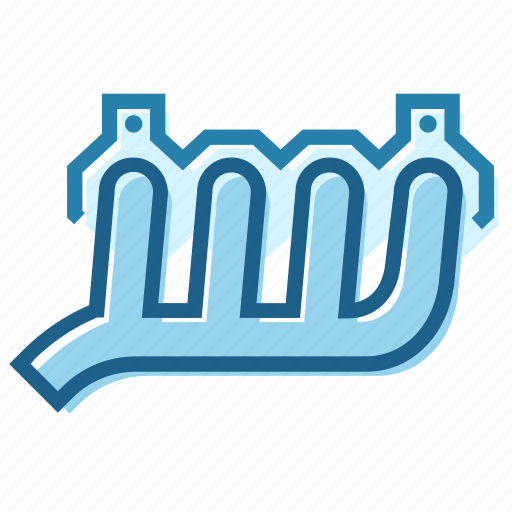 Boost, dump, exhaust, gas, intake, manifold, pipe icon - Download on Iconfinder