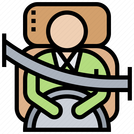 Buckle, fasten, protection, safety, seatbelt icon - Download on Iconfinder