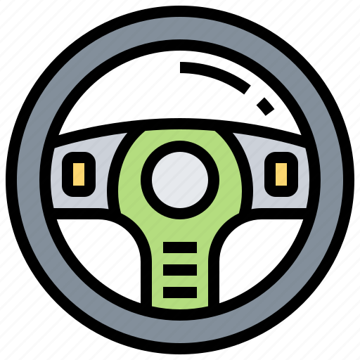Car, control, drive, steering, wheel icon - Download on Iconfinder