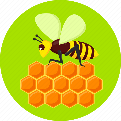 Bee, active, flowers, honey, insects, nature, environment icon - Download on Iconfinder