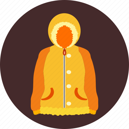 Coat, clothes, cold, fashion, warm, wear, clothing icon - Download on Iconfinder