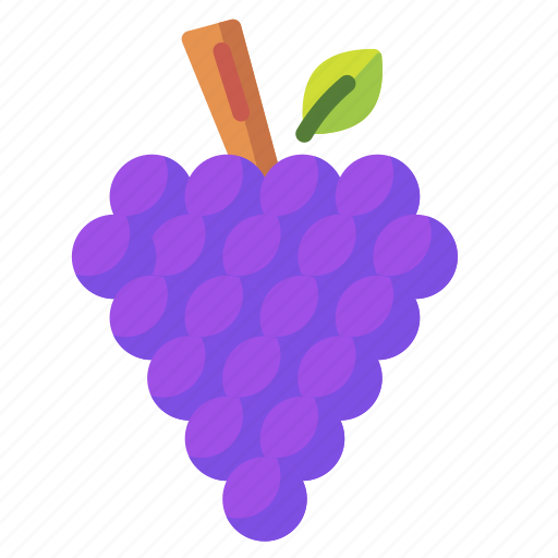 Fresh, fruit, grapes, tropical icon - Download on Iconfinder