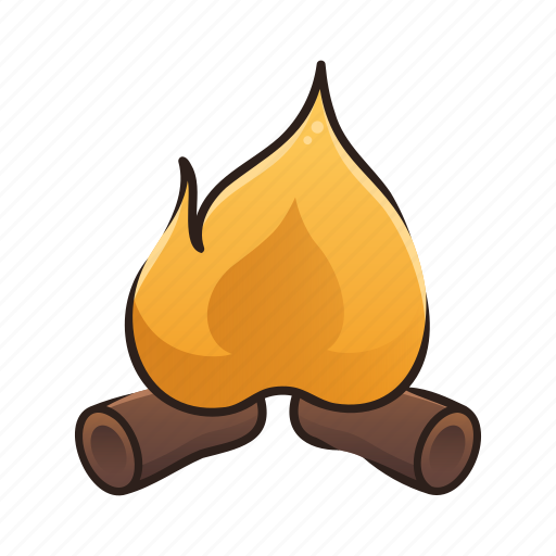 Bonfire, camp, campfire, camping, fire, light icon - Download on Iconfinder