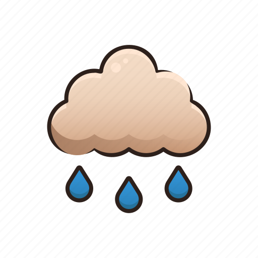 Rain, rainy, storm, umbrella, weather icon - Download on Iconfinder