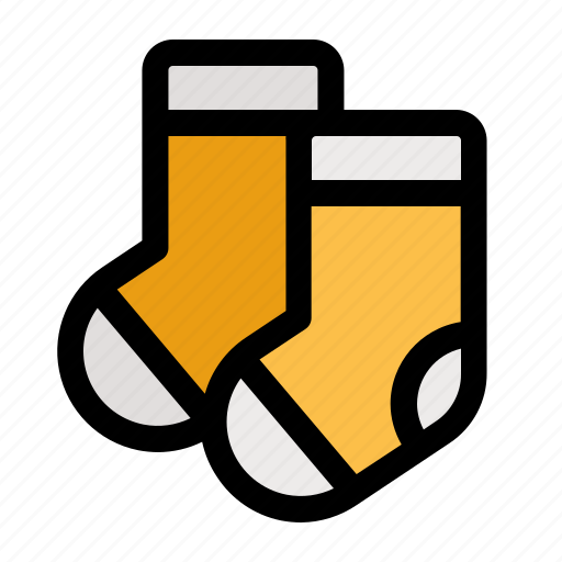 Sock, socks, fashion, footwear, accessories, cloth, autumn icon - Download on Iconfinder