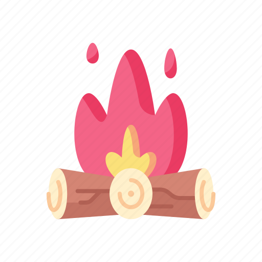 Campfire, bonefire, flame, camping icon - Download on Iconfinder