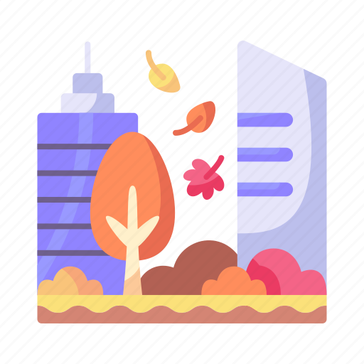 City, fall, autumn, tree icon - Download on Iconfinder