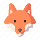 fox, animal, wildlife, mammal
