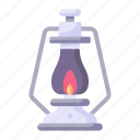 lamp, camping, gas, lantern