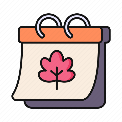 Calendar, date, autumn, fall icon - Download on Iconfinder