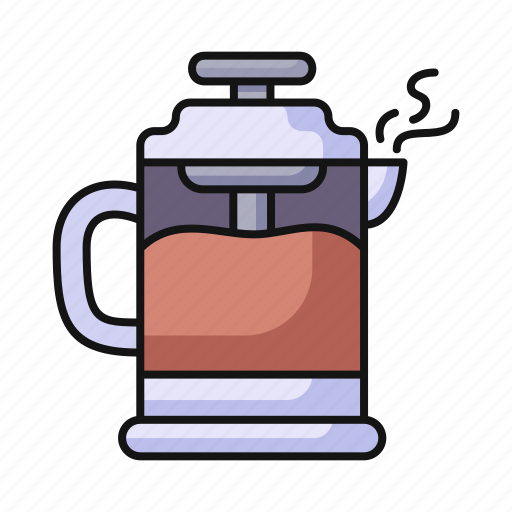 French, press, food, coffee, drink icon - Download on Iconfinder
