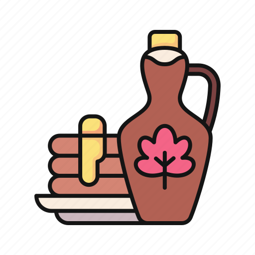 Maple, syrup, pancakes icon - Download on Iconfinder