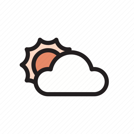 Cloudy, sun, forecast, season, weather icon - Download on Iconfinder