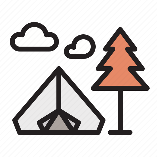Camping, forest, tourism, travel icon - Download on Iconfinder