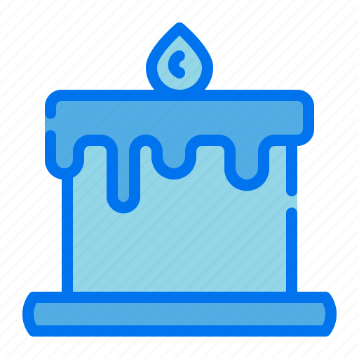 Candle, flame, wax, candlelight, birthday, fire icon - Download on Iconfinder