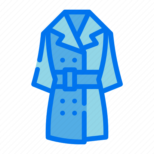 Coat, wear, trench, clothe, apparel icon - Download on Iconfinder