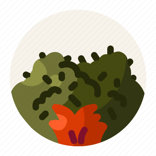 Bush, nature, plant, garden, forest, leaf, natural icon - Download on Iconfinder