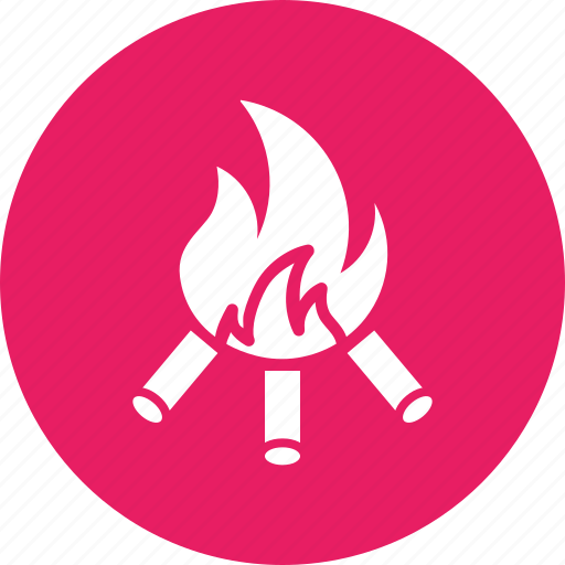 Autumn, bonfire, camping, fall, fire, warm, hygge icon - Download on Iconfinder