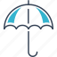 autumn, rain, umbrella 