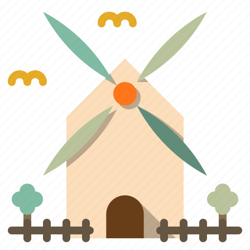 And, autumn, buildings, farming, gardening, windmill icon - Download on Iconfinder