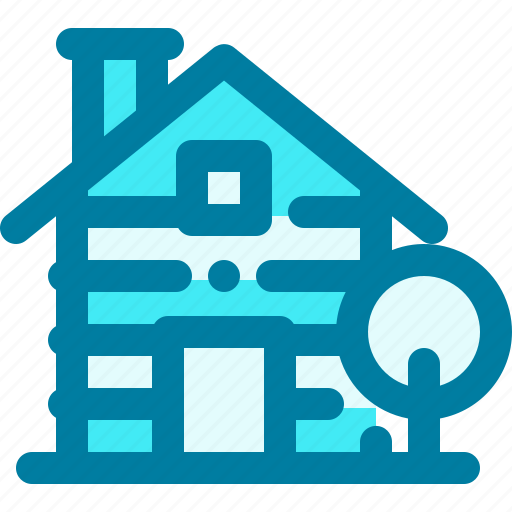 Buildings, cabin, cottage, house, shelter, wood icon - Download on Iconfinder