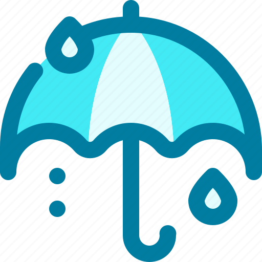 Drops, protect, protection, rain, rainy, umbrella, weather icon - Download on Iconfinder