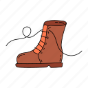 fall, boots, season, autumn, shoe, leaf, footwear