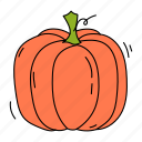 pumpkin, food, fruit, autumn, horror, scary, vegetable