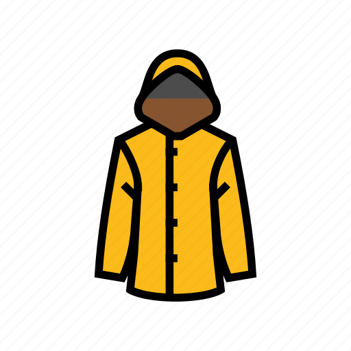 Raincoat, yellow, autumn, fall, leaf, nature icon - Download on Iconfinder