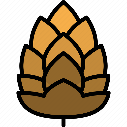 Autumn, pine, winter, nut, seed, cone icon - Download on Iconfinder