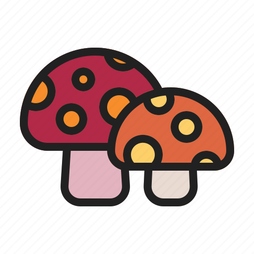 Autumn, fall, mushroom, plant icon - Download on Iconfinder