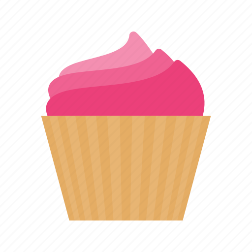 Cake, cream, cup, cupcake, dessert, icing, muffin icon - Download on Iconfinder