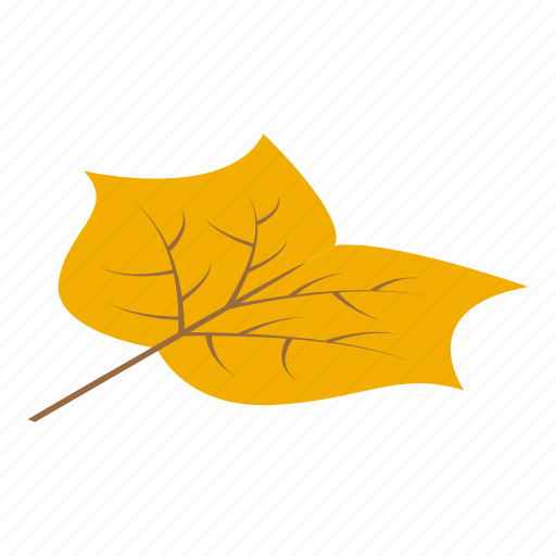 September, leaf, isometric icon - Download on Iconfinder