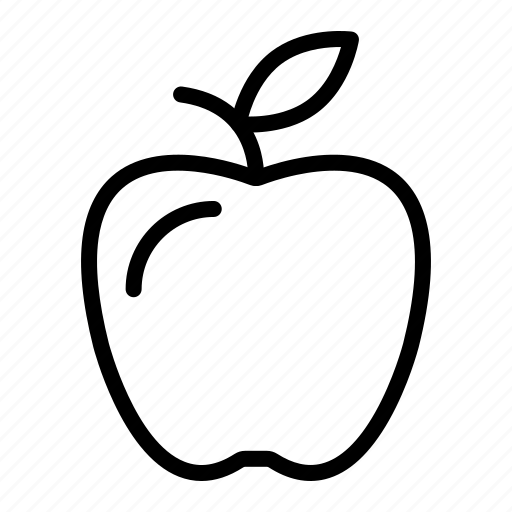 Apple, fruit, diet, food, organic icon - Download on Iconfinder