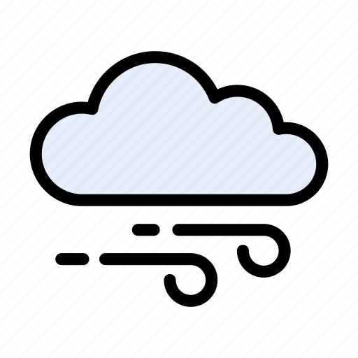 Climate, cloud, season, weather, windy icon - Download on Iconfinder