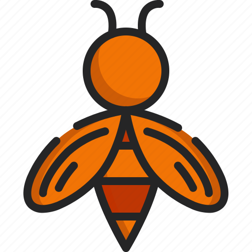 Bee, insect, honey, nature, animals, fly icon - Download on Iconfinder