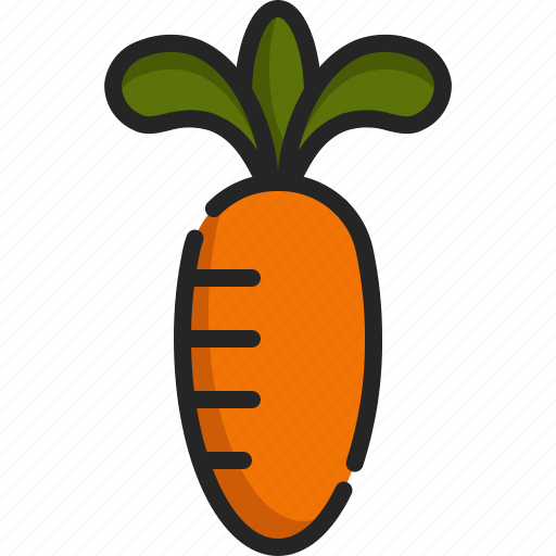 Carrot, diet, food, healthy, organic, vegan, vegetarian icon - Download on Iconfinder