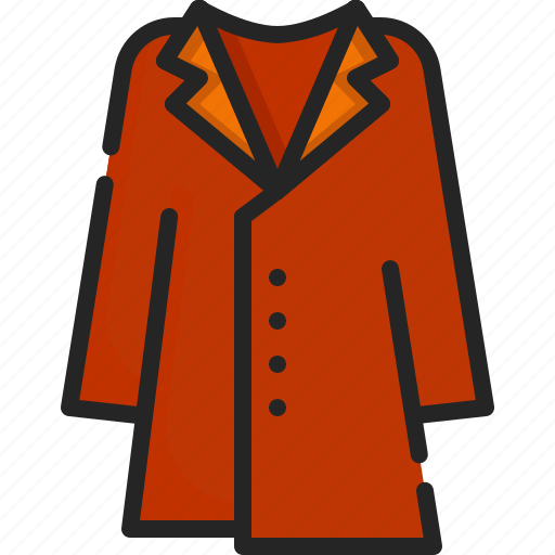 Overcoat, clother, clothing, jacket, winter icon - Download on Iconfinder