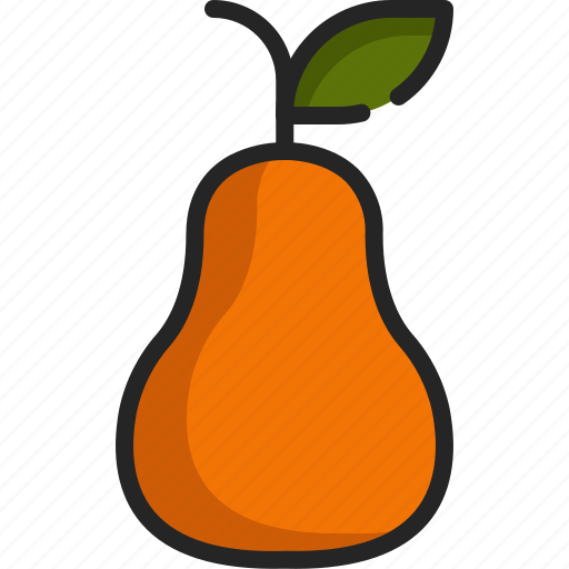 Pear, diet, food, healthy, organic, vegan, vegetarian icon - Download on Iconfinder