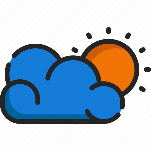 Weather, cloud, sun, sunny, cloudy icon - Download on Iconfinder