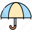 umbrella, rain, weather, rainy, autumn, protection, shield 