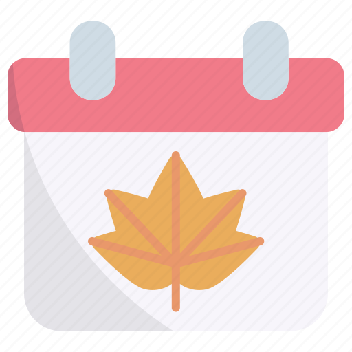 Autumn, calendar, date, season, weather, fall, leaf icon - Download on Iconfinder